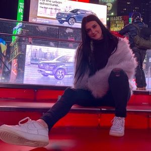 COPY - Purple fur coat